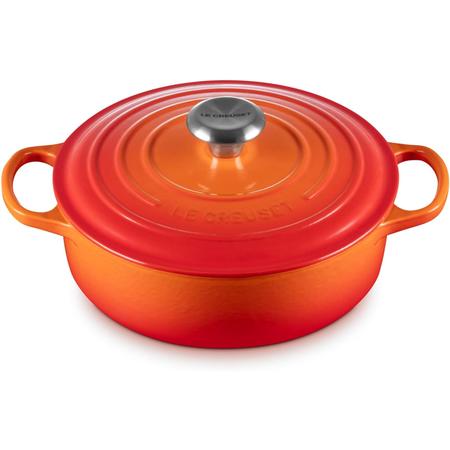 Le Creuset 3.5-qt. Wide Round Oven Flame