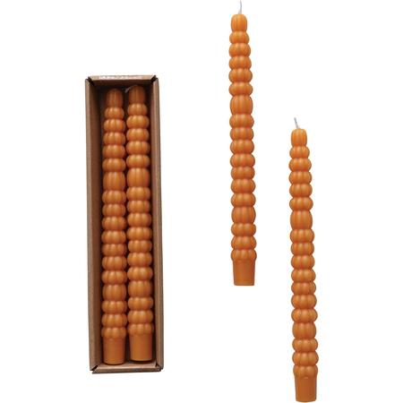 Pumpkin Taper Candles Set/2