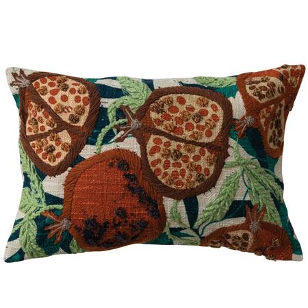 Pomegranates Lumbar Pillow