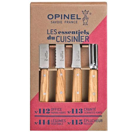 Opinel Paring/Peeling 4-pc. Set