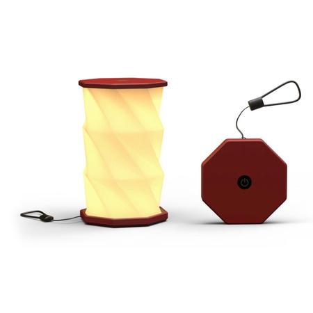 Illumates Mini Folding Lamp Wine