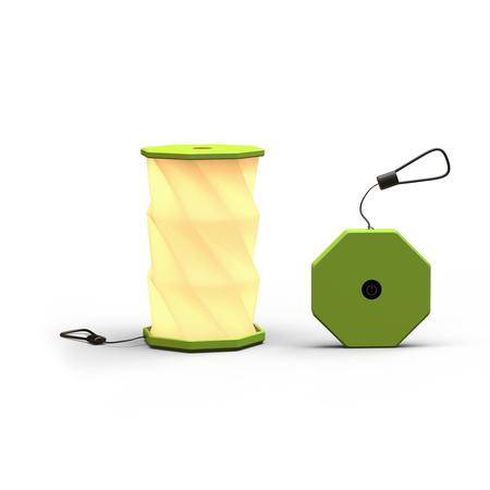 Illumates Mini Folding Lamp Lime
