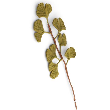 Felt Gingko Biloba Branch 24”