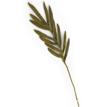 Felt Palm Leaf Branch 24”