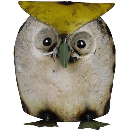 Reclaimed Metal Owl
