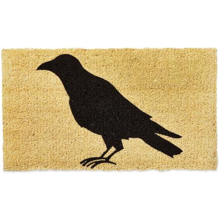 Black Crow Doormat