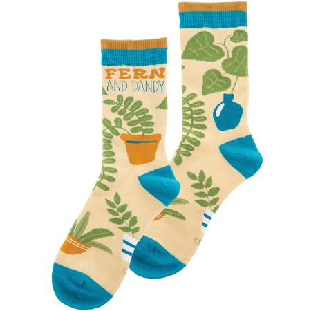 Women’s Crew Socks Fern