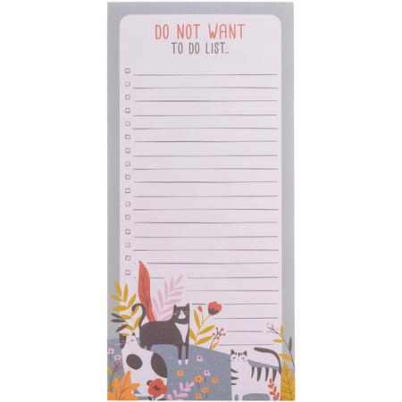 Magnetic Note Pad Do Not Want To Do List