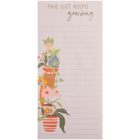Magnetic Note Pad This List Keeps Growing