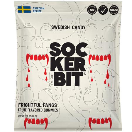Sockerbit Swedish Gummies Frightful Fangs
