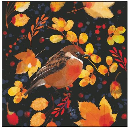 Paper Beverage Napkins Autumn Aurelia