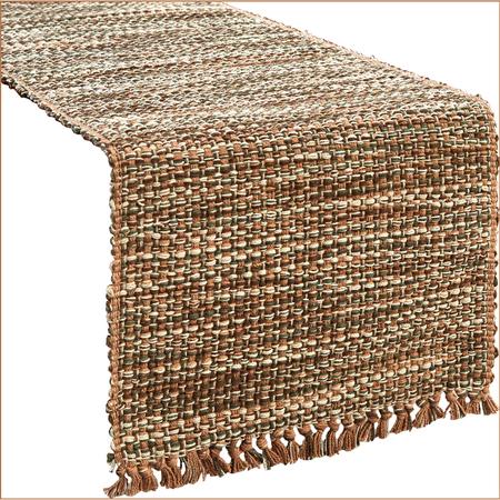 Tweed Table Runner Ginger