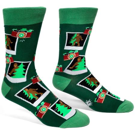 Men’s Crew Socks I Click With Bigfoot