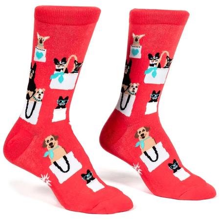 Women’s Crew Socks Doggie Bag