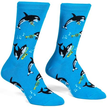 Women’s Crew Socks Orca-Hestra