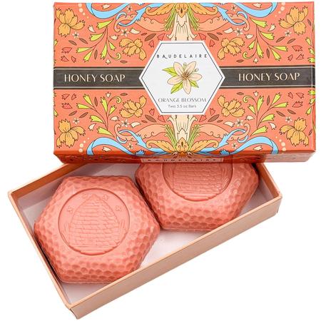 Baudelaire Orange Blossom Honey Luxury Soap Gift Box/2