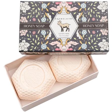 Baudelaire Goat’s Milk Honey Luxury Soap Gift Box/2