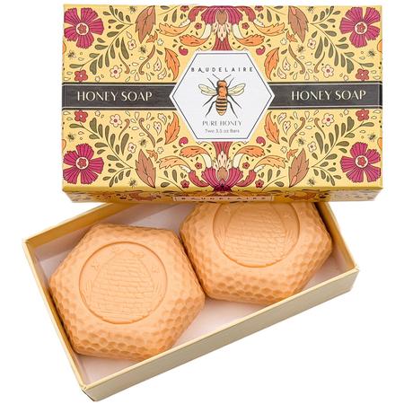 Baudelaire Pure Honey Luxury Soap Gift Box/2