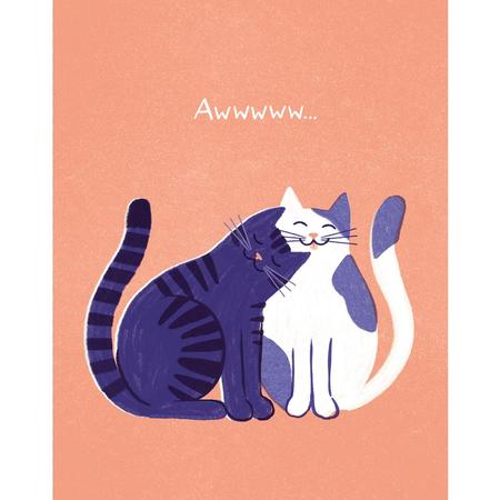 Thank You Card Awwww