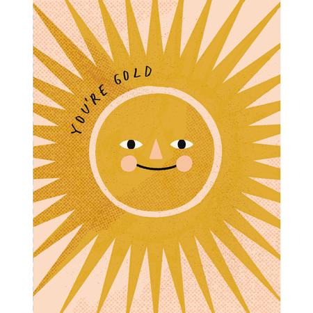 Friendship Card You’re Gold