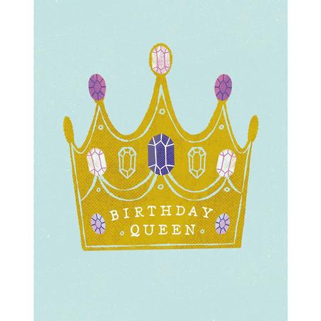 Birthday Card Birthday Queen