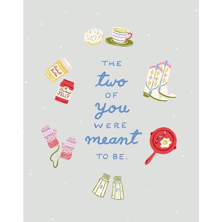 Anniversary Card Meant To Be