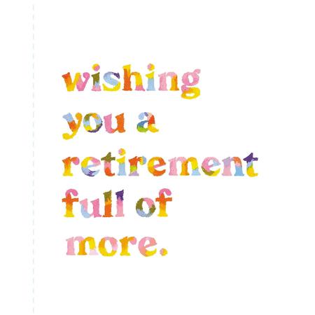 Retirement Card Wishing You