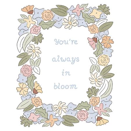 Birthday Card You’re Always In Bloom