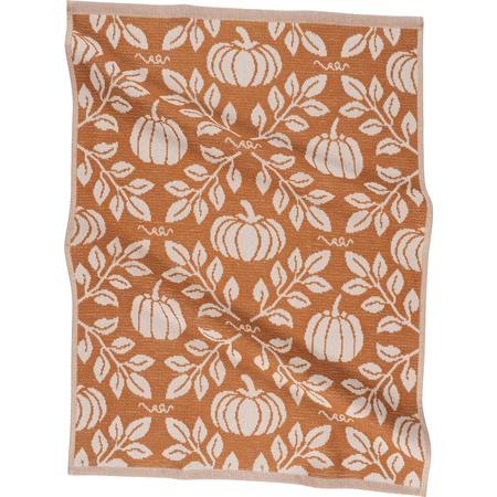 Jacquard Reverse-Terry Kitchen Towel Pumpkins