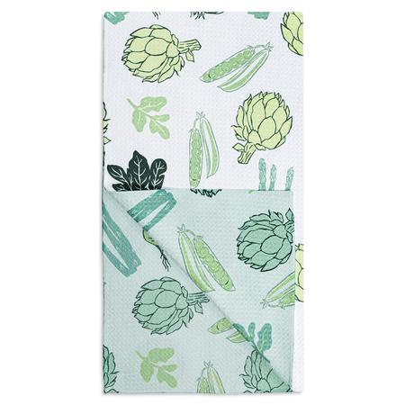 VIBE Kitchen Towel Spring Greens