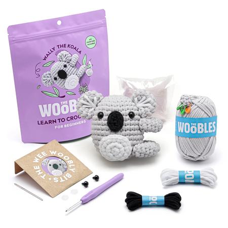 The Woobles Crochet Kit Wally The Koala