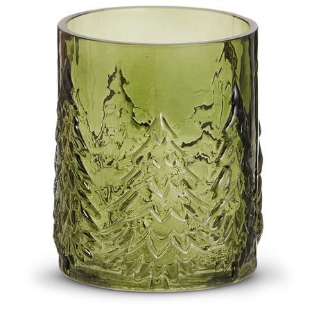 Glass Tree Container Small