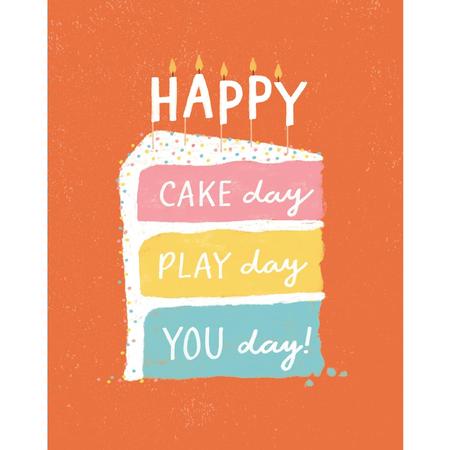 Birthday Card Happy Cake Day