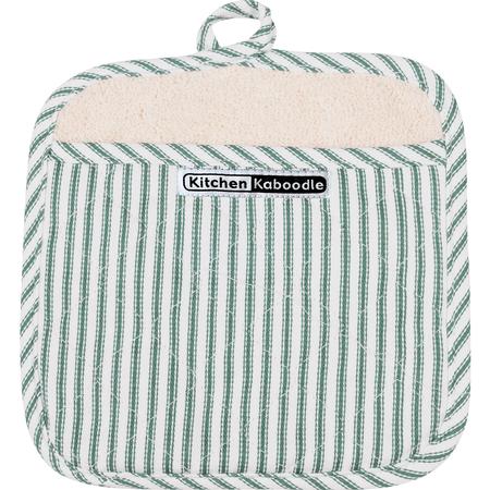 Kaboodle Potholder Metro Stripe Greern