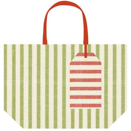 Melagrano Stripe Gift Tote Bag