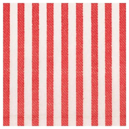Paper Lunch Napkins Melagrano Stripe Red