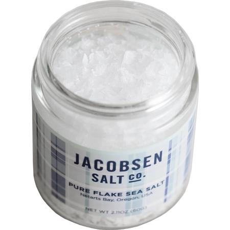 Jacobsen Flake Salt Holiday Plaid Jar