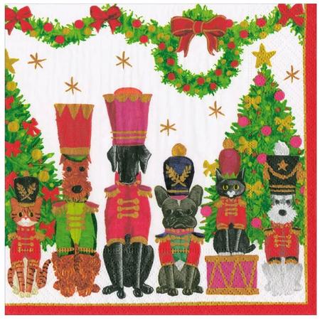 Paper Lunch Napkins Toy Soldier Pets