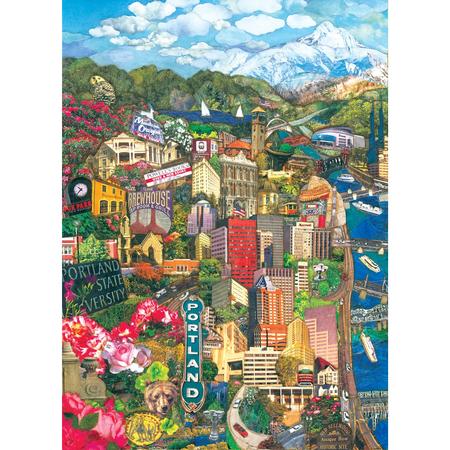 Portland Cityscape Greeting Cards Box/12