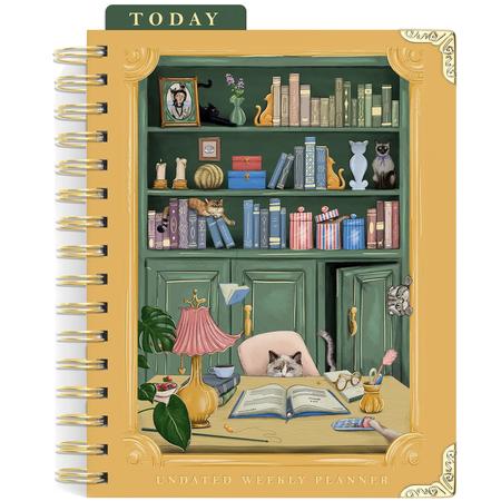 Cat Library Spiral Planner