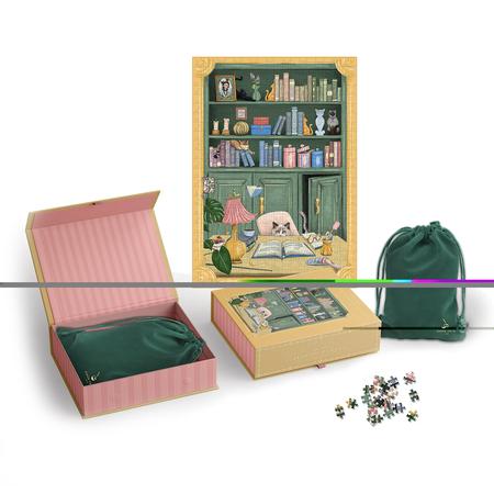 Cat Library Puzzle