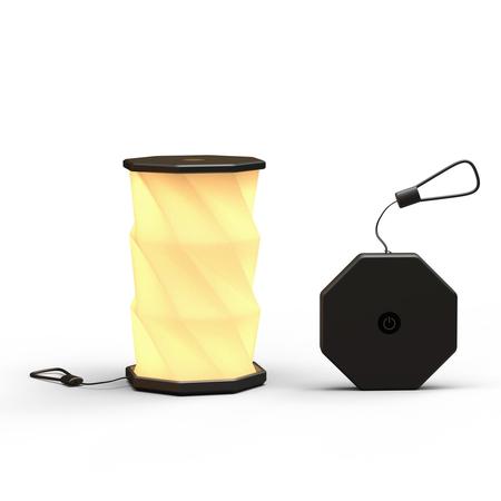 Illumates Mini Folding Lamp Black