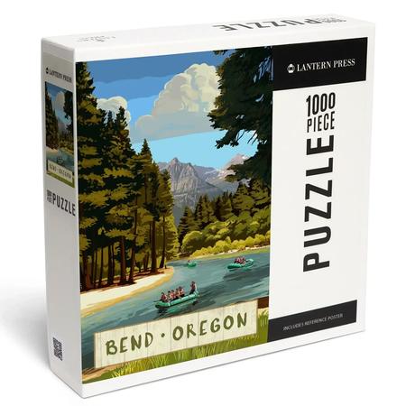 Bend River Rafting Puzzle