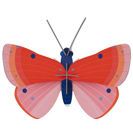 Wall Art Kit Speckled Copper Butterfly