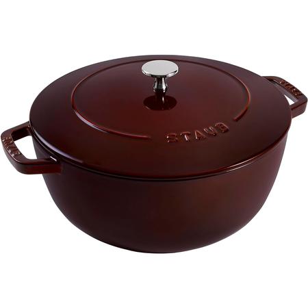Staub Cast-Iron 5-qt. Essential French Oven Grenadine