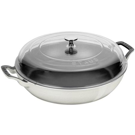 Staub Cast-Iron 3.5-qt. Braiser Truffle