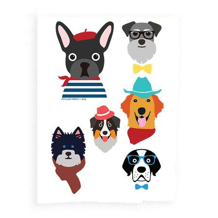 Dog Characters Kitchen Towel