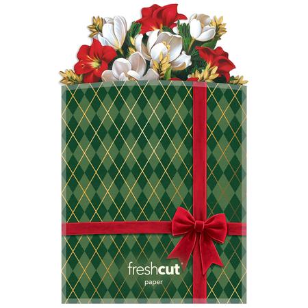 Mini Pop-Up Greeting Card Mistletoe