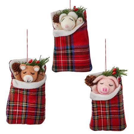 Sleeping Bag Buddy Ornament