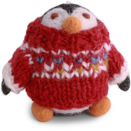 Penguin Felt Ornament